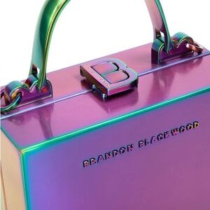 Brandon Blackwood Mini Iridescent Metal Kendrick Trunk